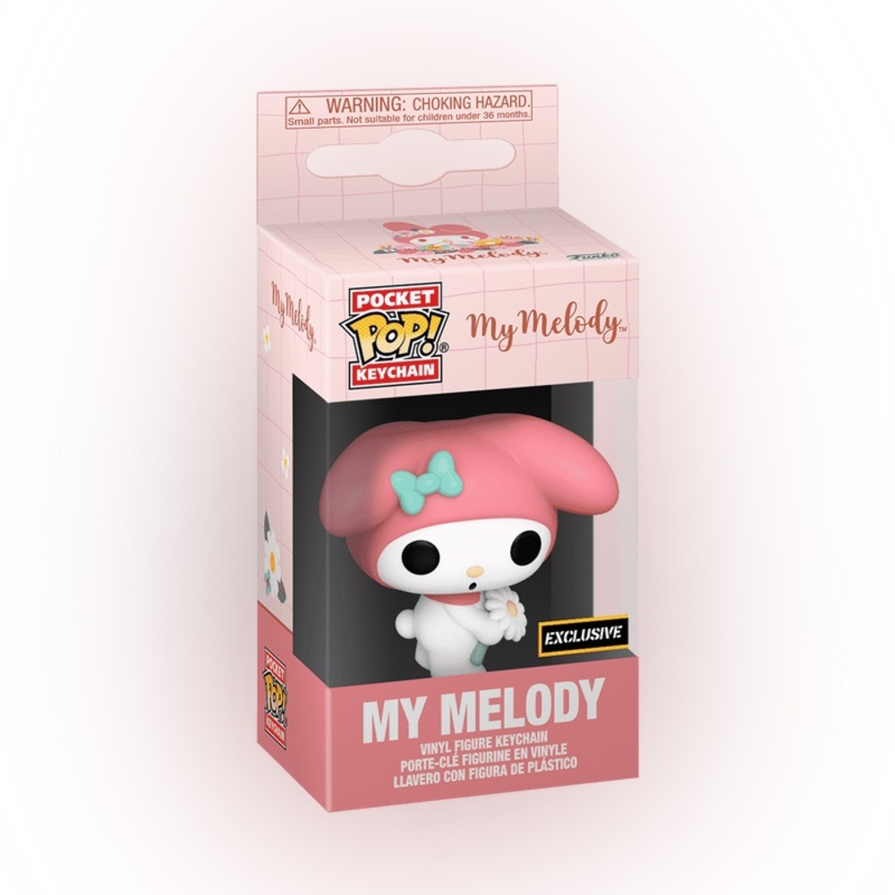 SANRIO Funko Pocket Pop! Keychain My Melody with Flower EXCLUSIVE